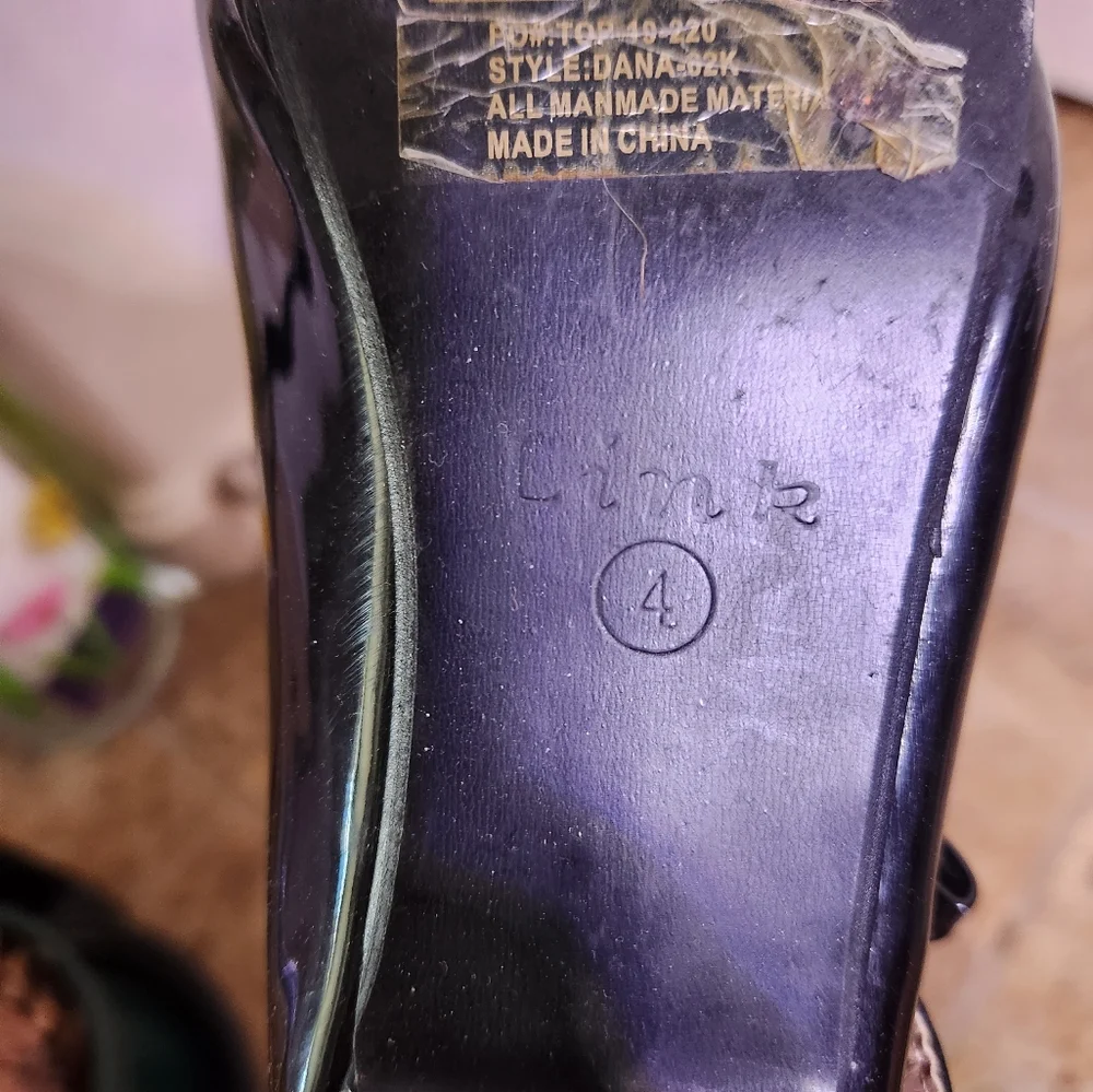 GIRLS LINK DRESS SHOES